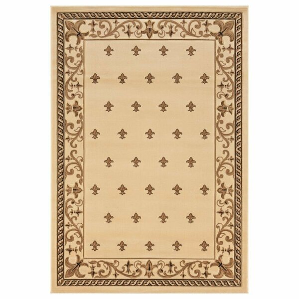 United Weavers Of America 2 ft. 7 in. x 7 ft. 4 in. Bristol Wington Beige Rectangle Runner Rug 2050 11626 28C